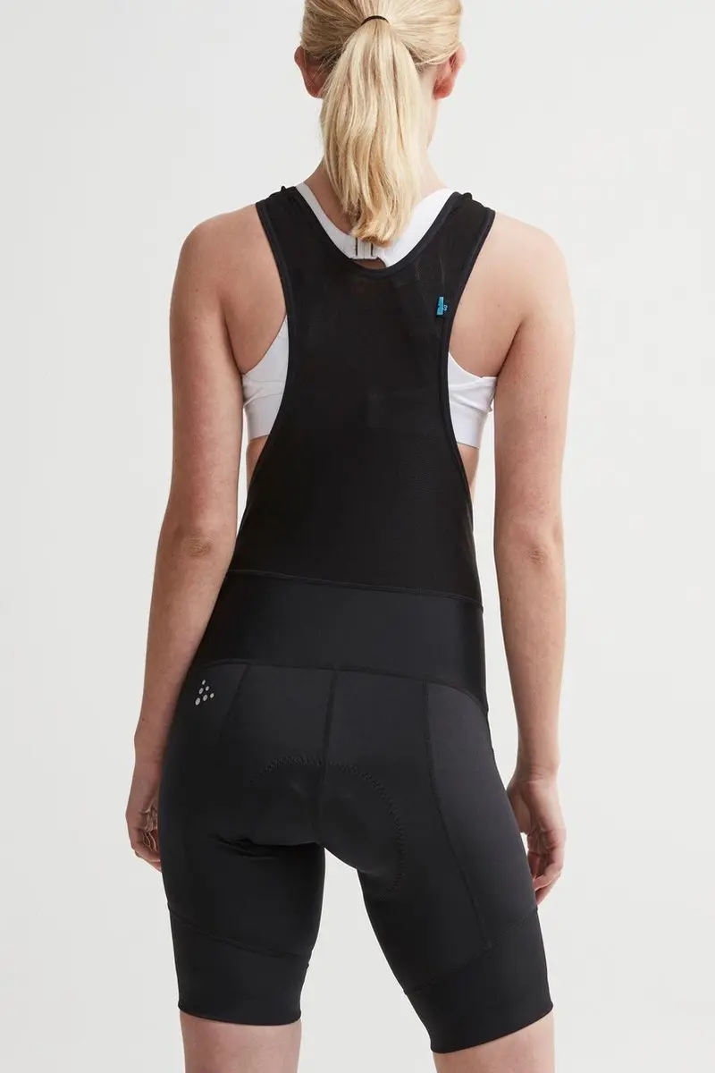 Craft Core Essence Bib Shorts Fietsbroek - L - Zwart/Zilver