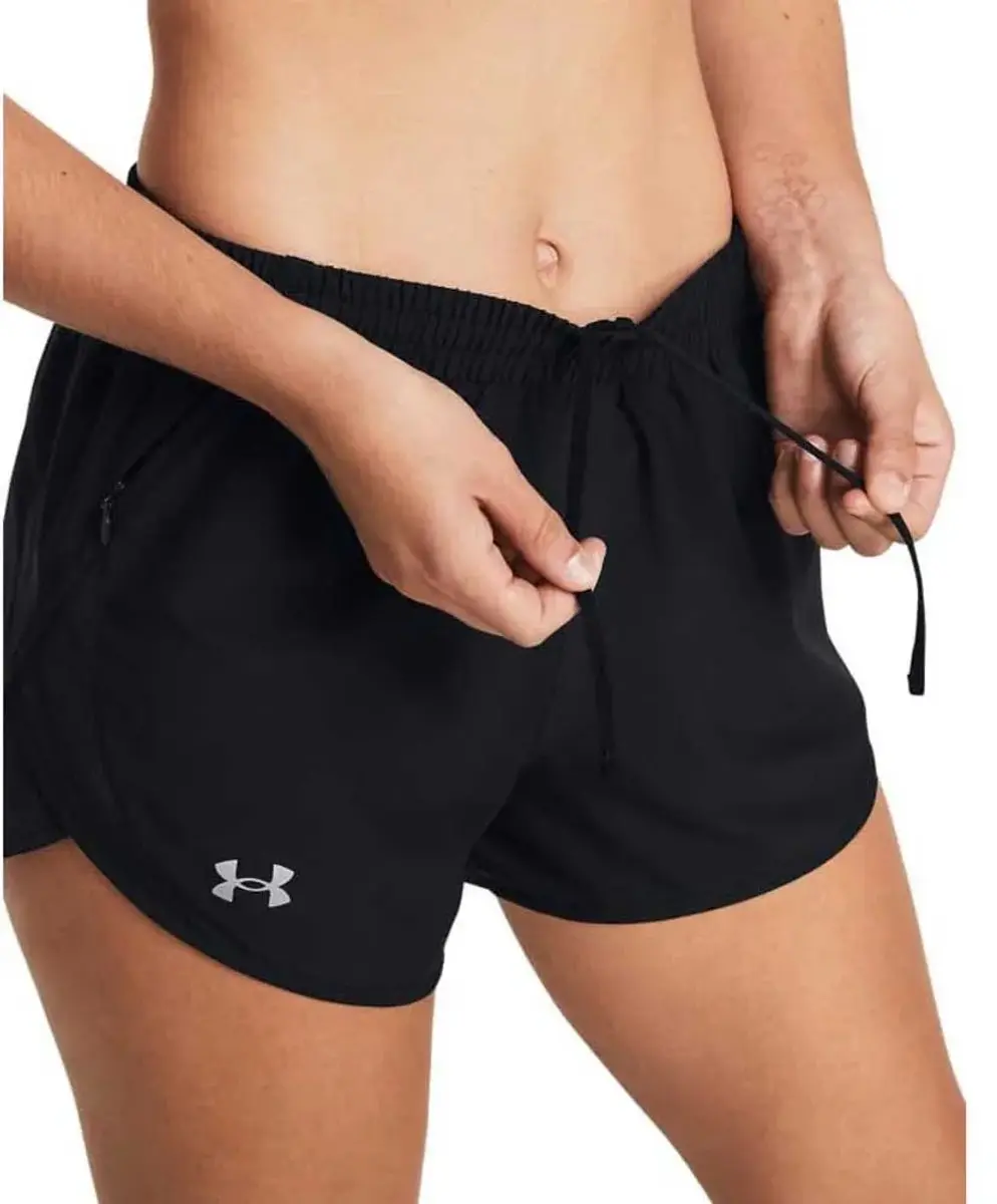 Under Armour UA Fly By 3 Shorts - Zwart M - afbeelding 6 van 6