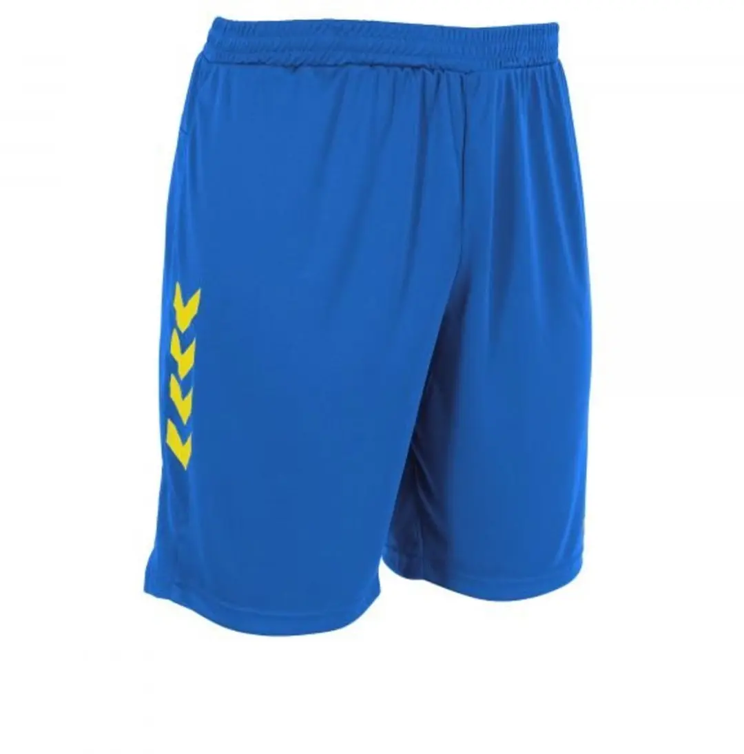 hummel Memphis Shorts - Maat 116 - Blauw/Geel - afbeelding 6 van 6