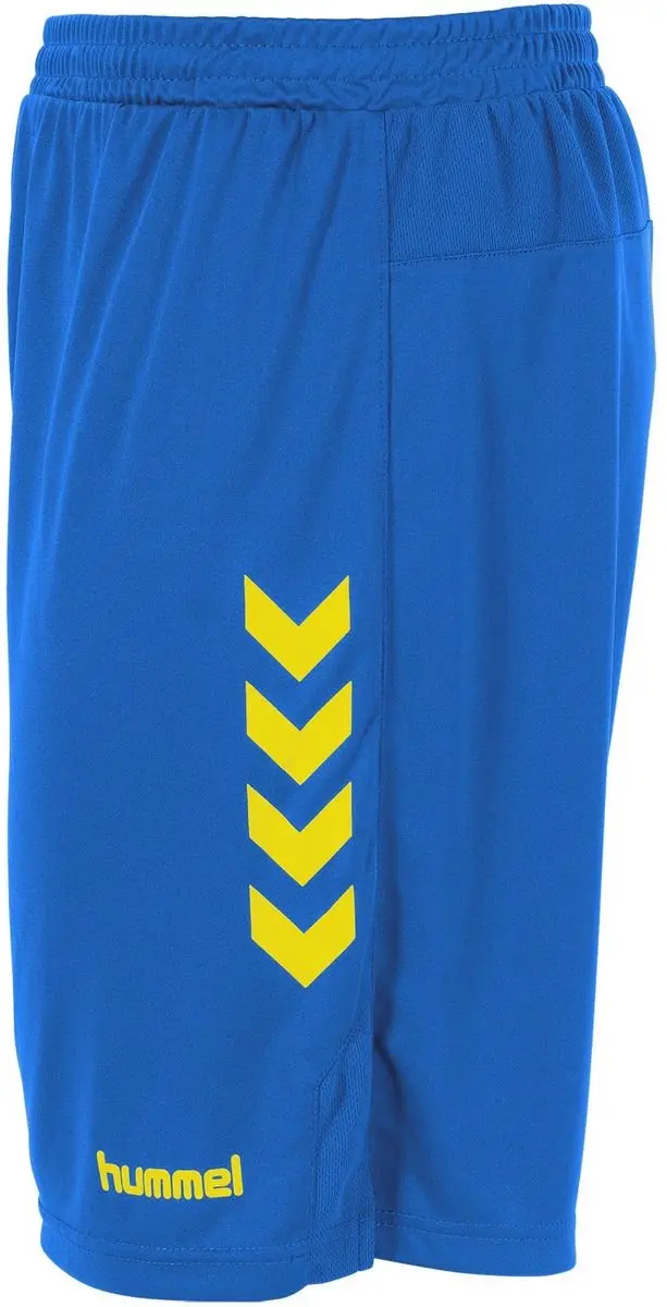 hummel Memphis Shorts - Maat 116 - Blauw/Geel