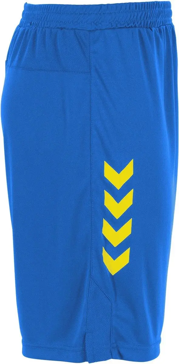 hummel Memphis Shorts - Maat 116 - Blauw/Geel