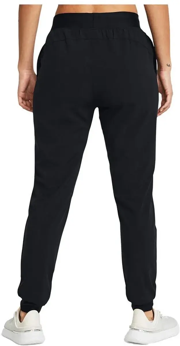 Under Armour UA Rival Hi Rise Woven Pant Dames Sportbroek - Zwart