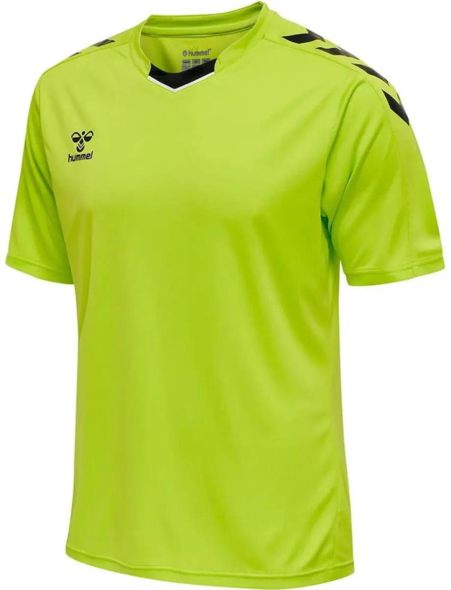 Hummel HmlCore XK Poly Jersey S/S Sportshirt - M - Groen - afbeelding 6 van 6