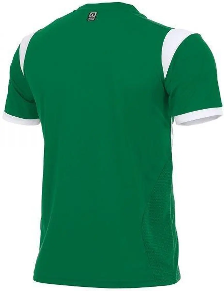 hummel Club S/S Sportshirt Unisex - Maat S - Groen/Wit - afbeelding 6 van 6