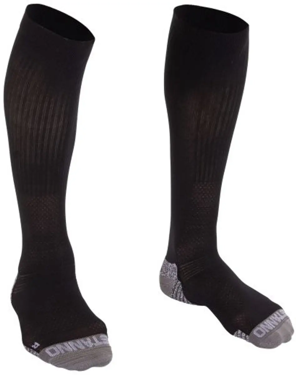 Stanno Prime Compressiekousen 39-42 - Zwart