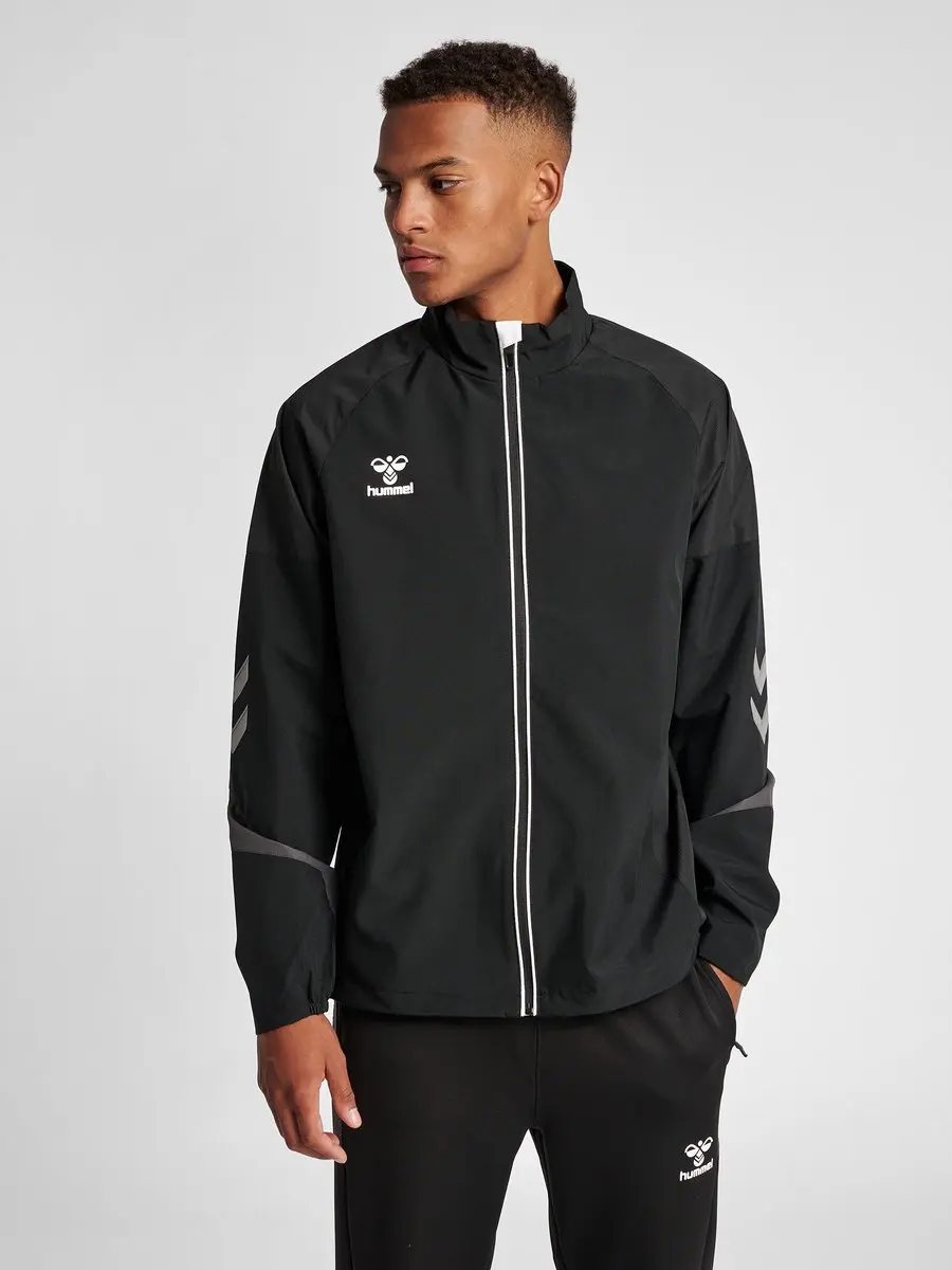 Hummel HML Lead Training Jas - XL - Zwart