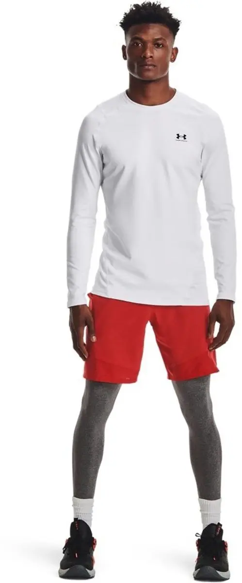 Under Armour ColdGear Fitted Crew - US SM - Wit