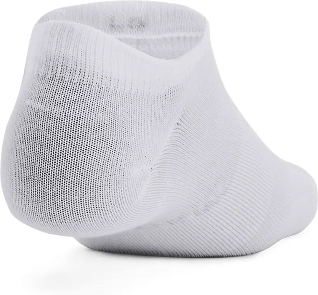 Under Armour Essential No Show Sportsokken 46-50 - 6 Paar - Wit