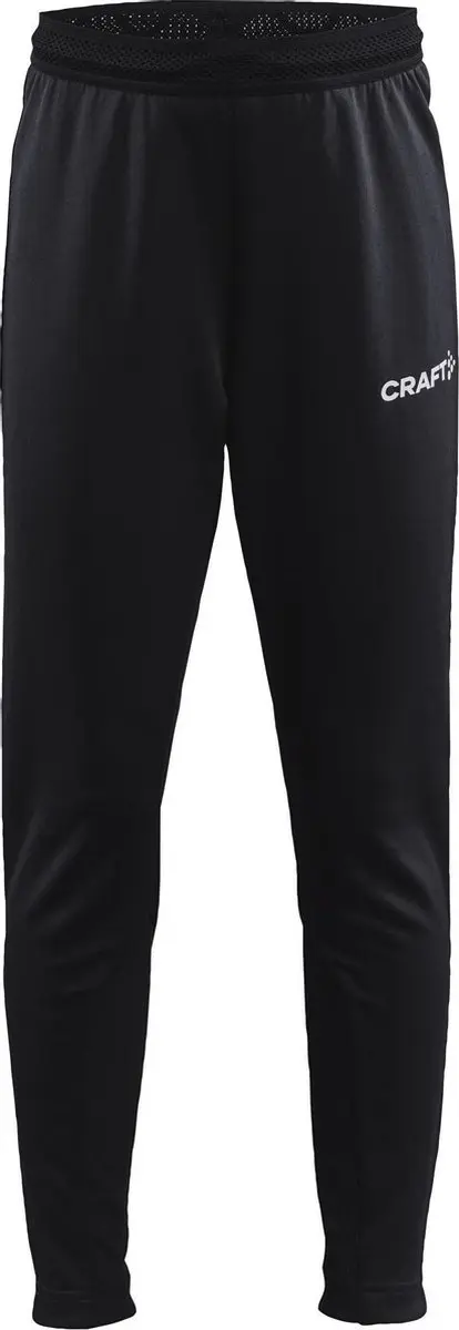 Craft Evolve Slim Trainingsbroek Junior 122 - Zwart