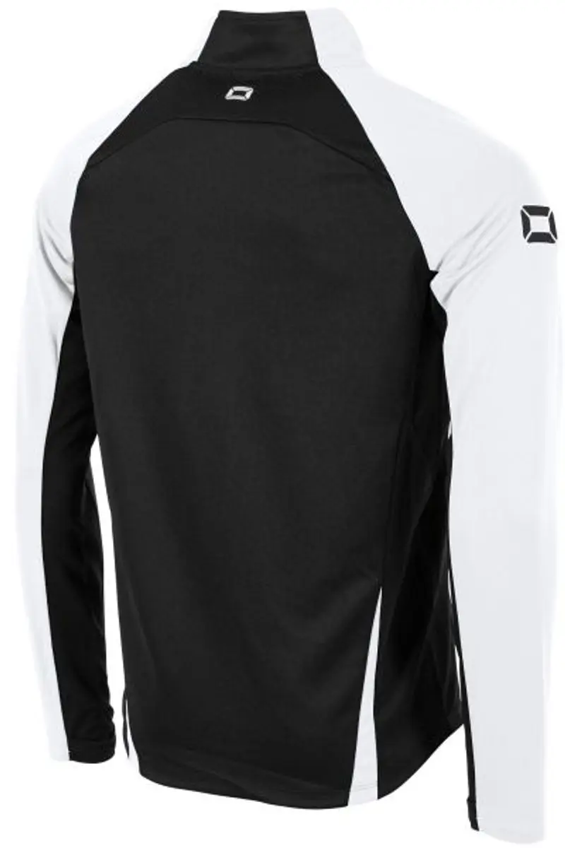 Stanno Stadio Quarter Zip Top 164 - Zwart/Wit