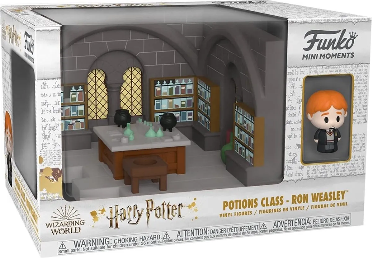 Funko Mini Moments Harry Potter Ron Potion Class - 57365 - Bonte kleuren