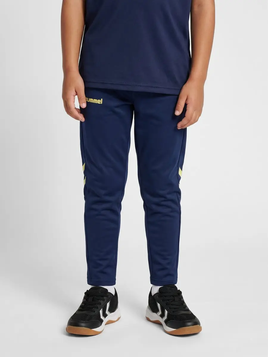 Hummel HMLBLAZE 2.0 Joggingbroek 128 - Marine/Shadow Lime