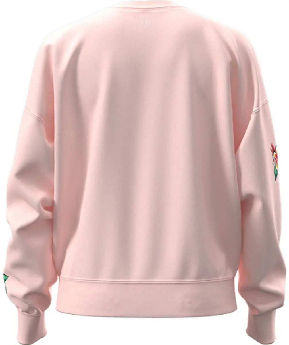 Under Armour Icon Golf Trip Crew Roze L