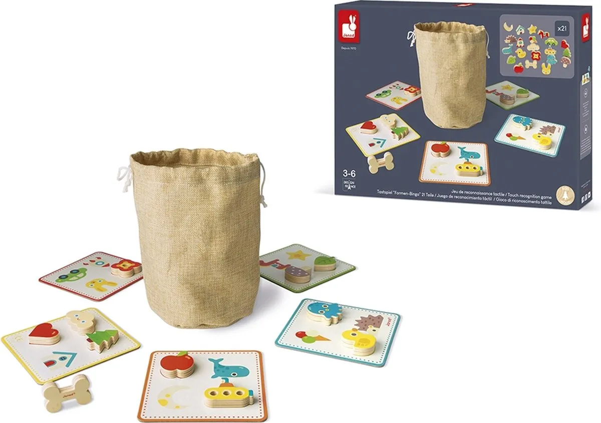 Janod Ik Leer Memo Touch Herkenningsspel J05318