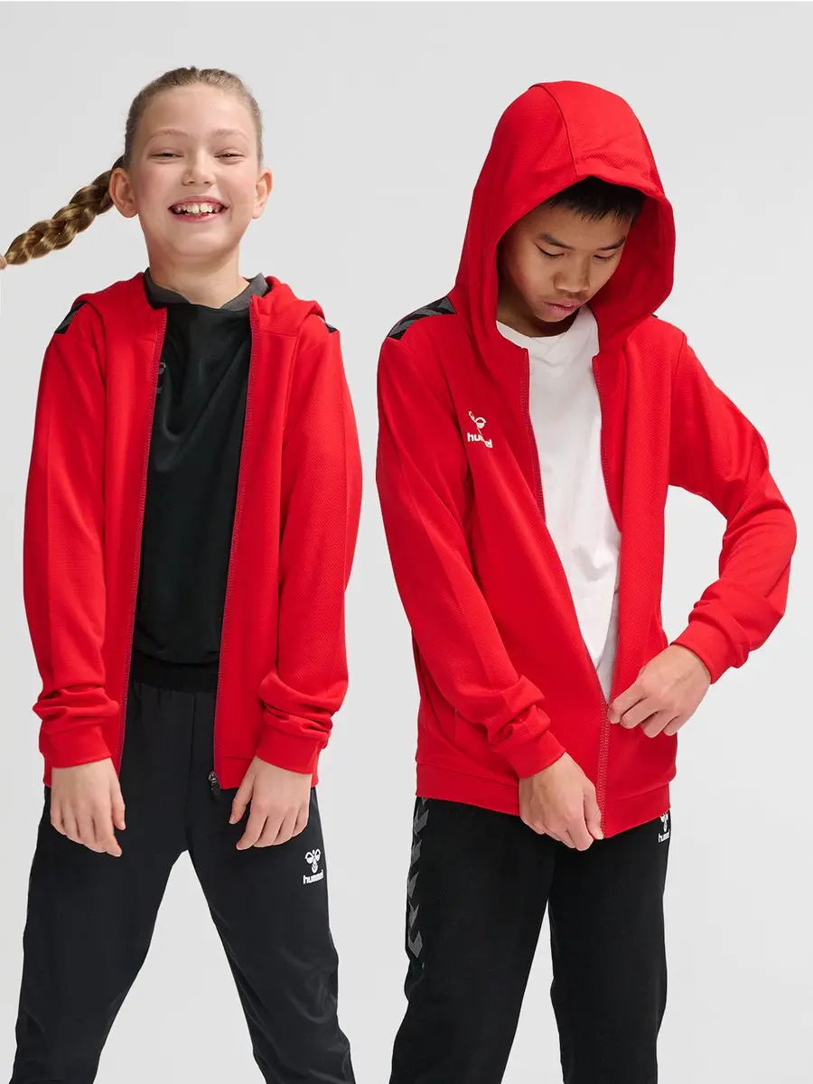 Hummel Authentic Kids Trainingsjack 164 - True Red
