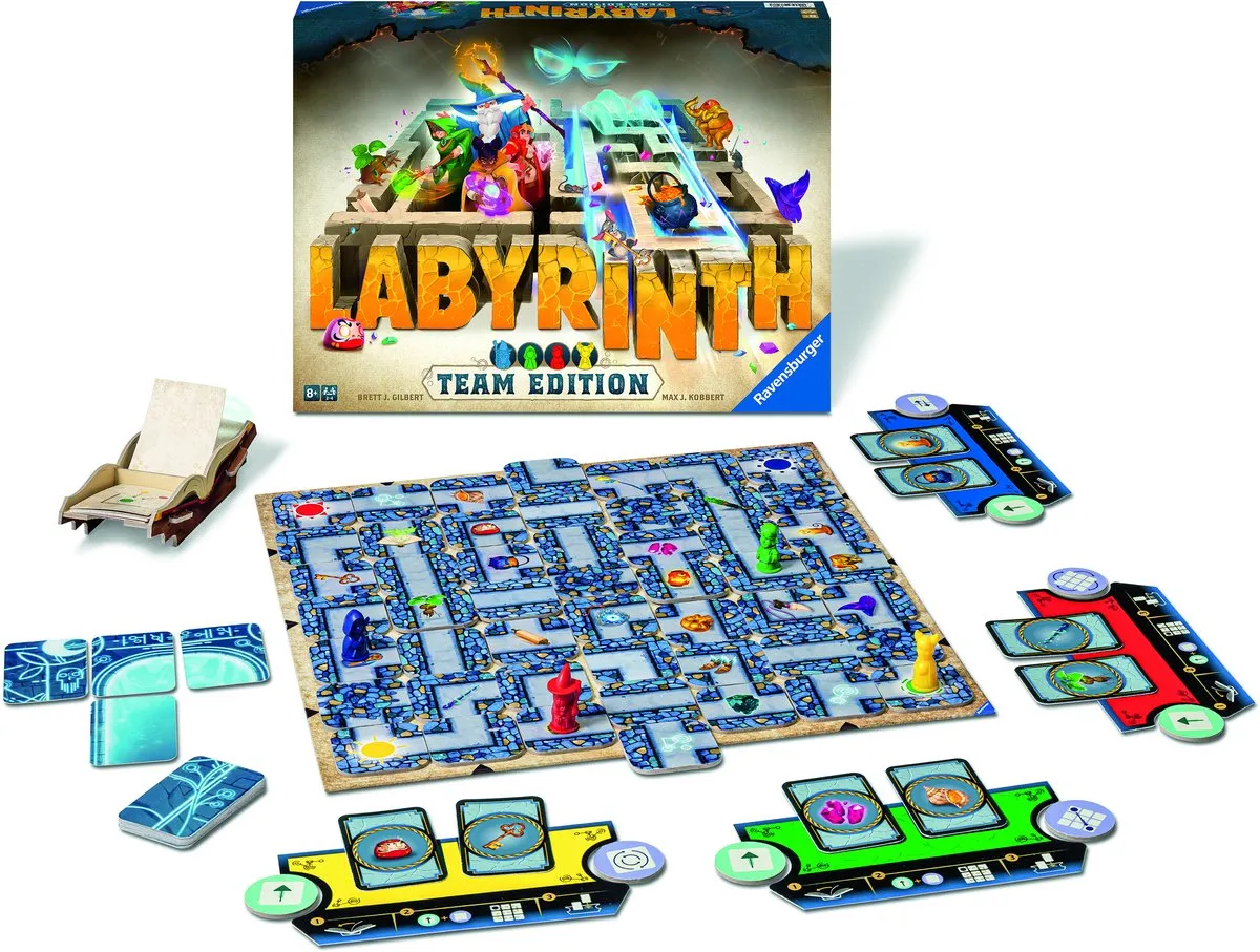 Ravensburger Labyrinth Team Edition Bordspel - 2-4 Spelers - afbeelding 6 van 6