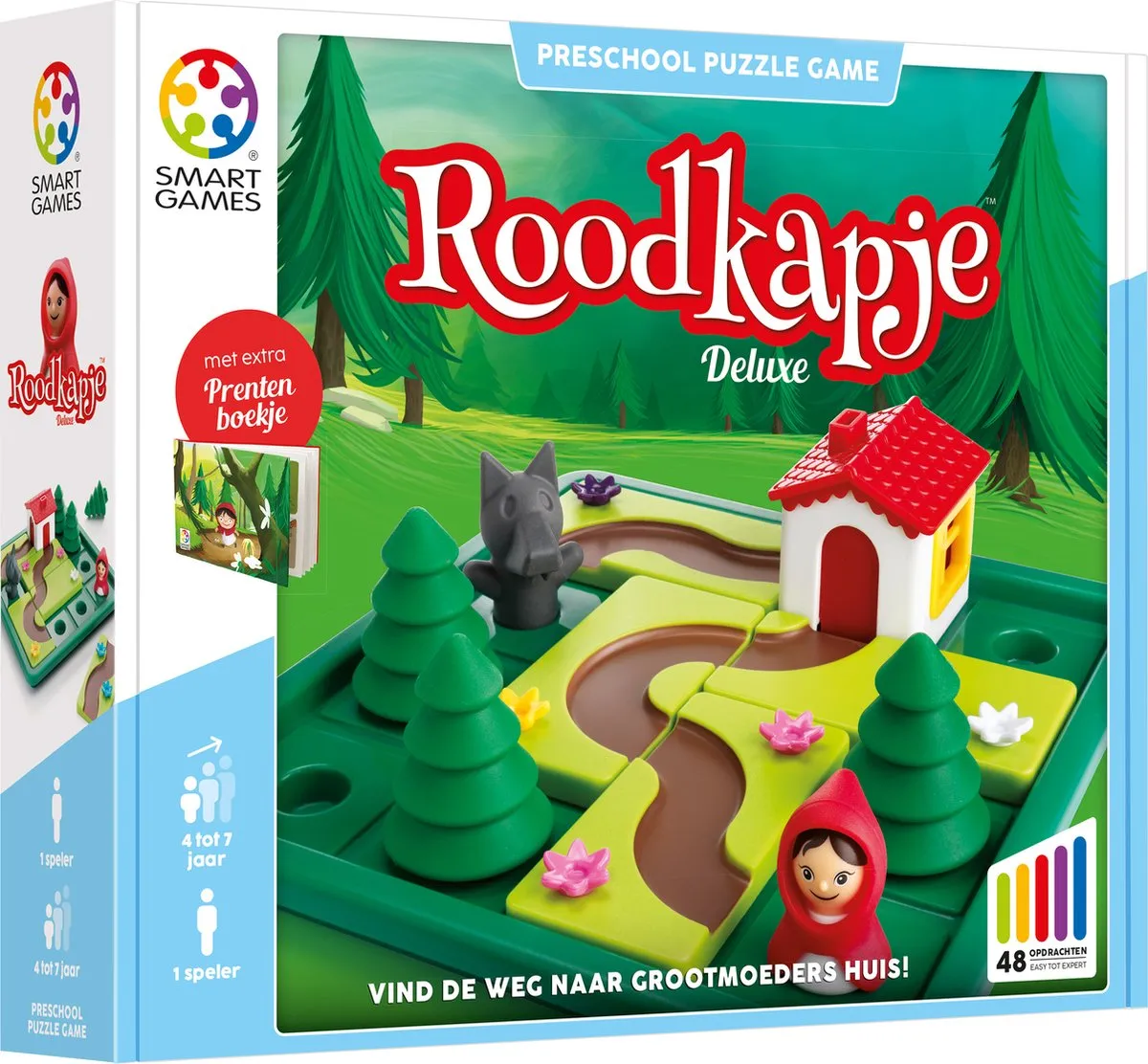 SmartGames Roodkapje SG 021 NL Denkspel - 48 Opdrachten