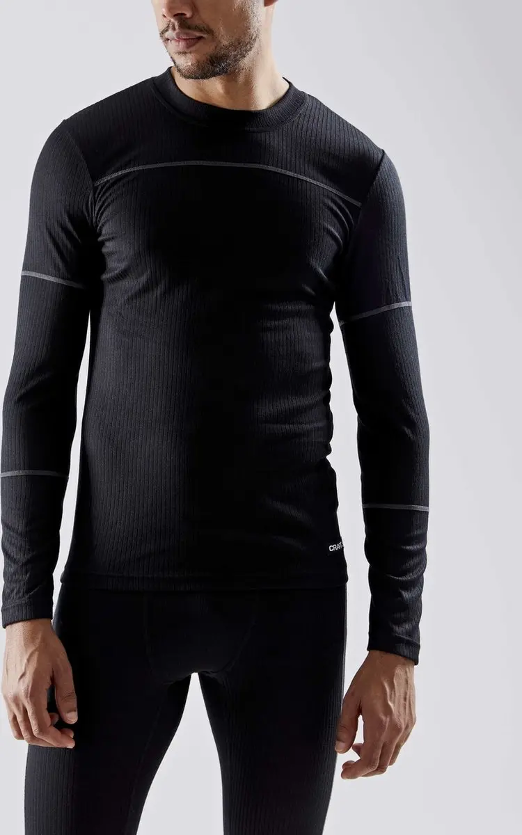 Craft Core Dry Baselayer Heren Thermoset 3XL - Shirt & Broek - Zwart