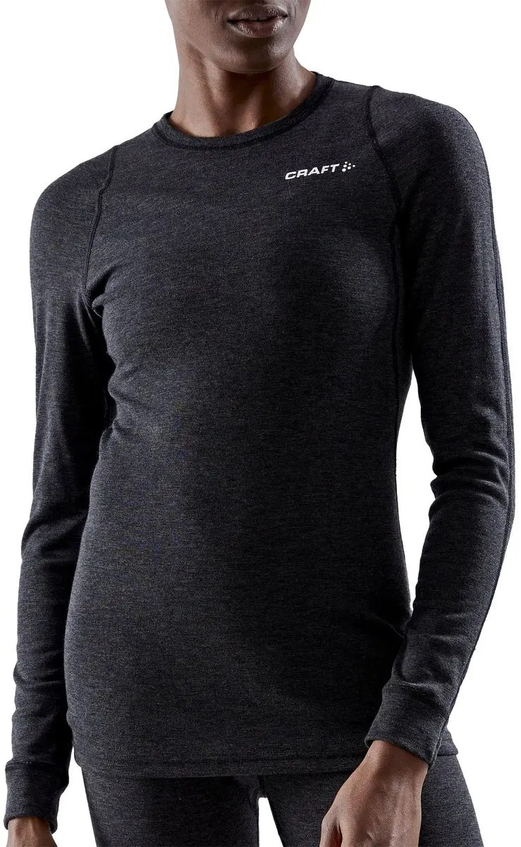 Craft Core Wool Merino LS Thermoshirt Dames XS