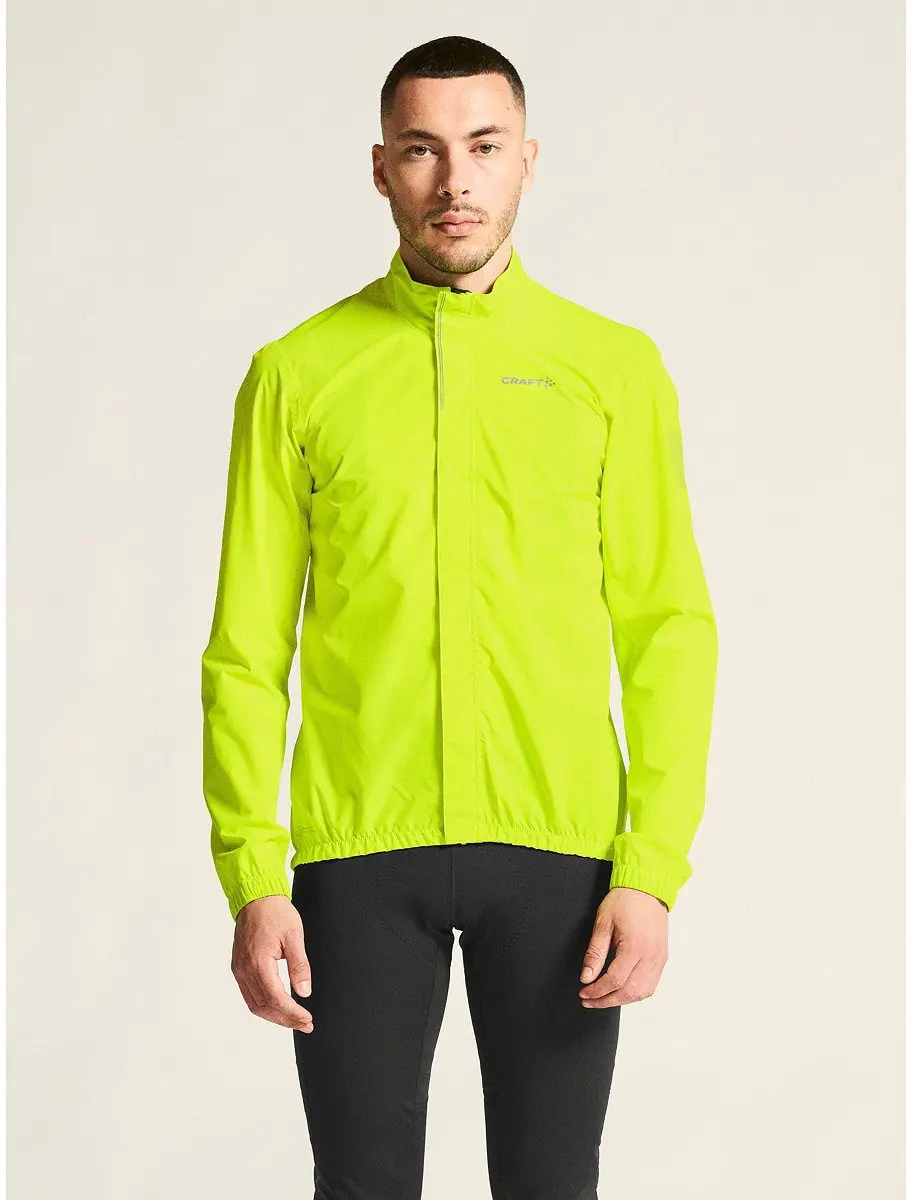 Craft Core Endur Hydro 2 Heren Fietsregenjas - Fluogeel M