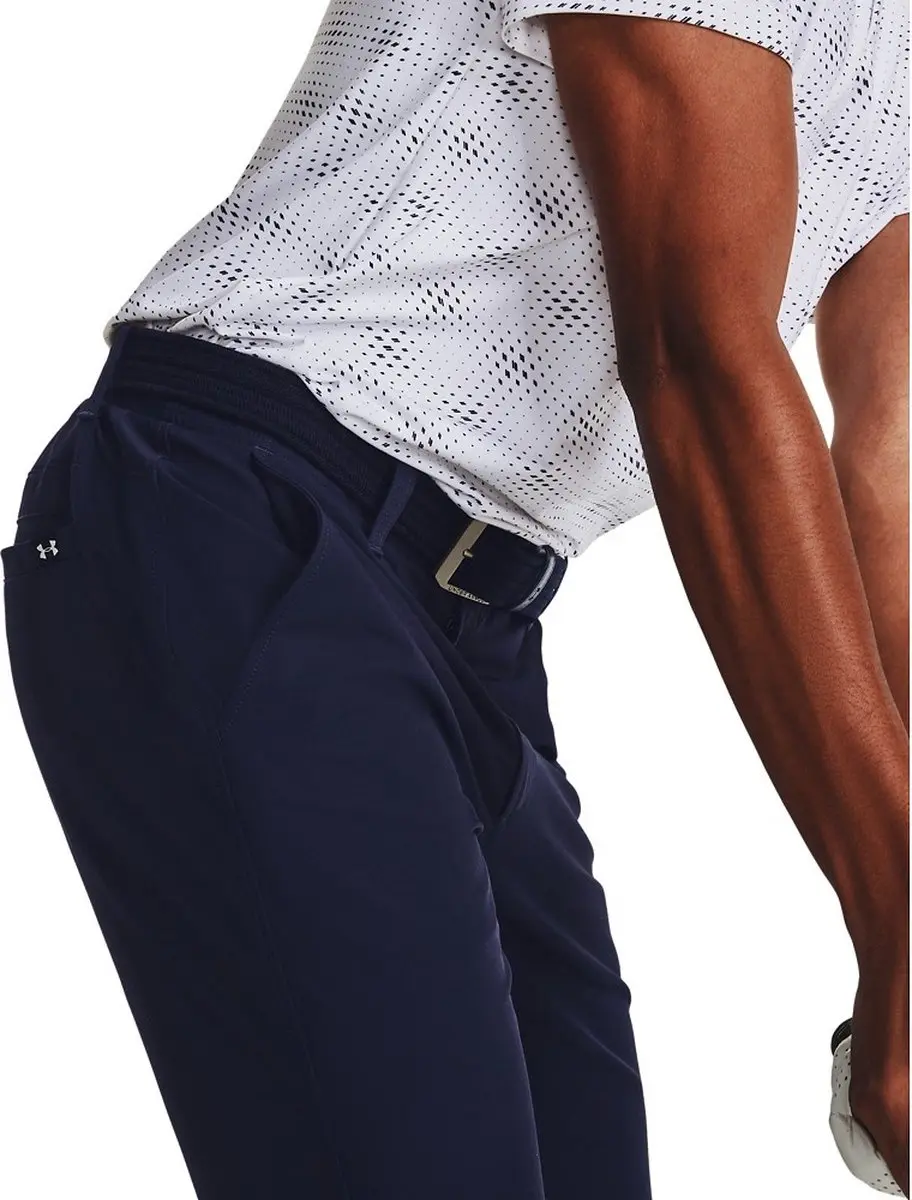 Under Armour UA Drive Tapered Trainingsbroek W38/L34 - Donkerblauw/Halo Grijs