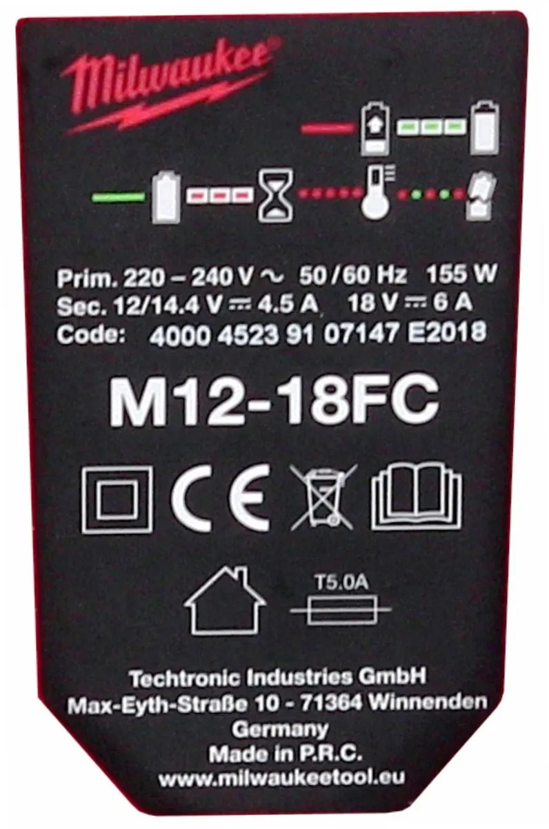 Milwaukee M12 4933459217 Accupack 5.0Ah - 3 Stuks - afbeelding 5 van 6