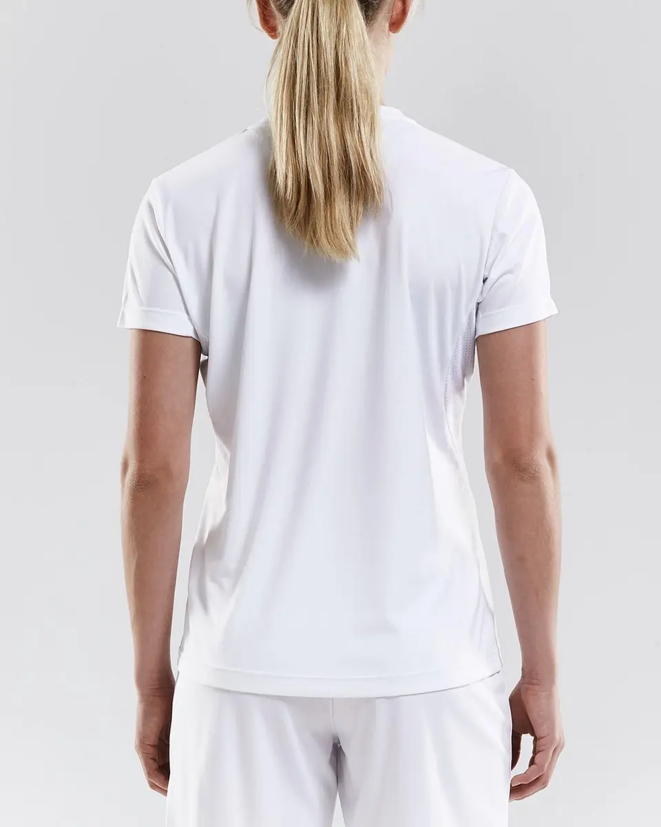 Craft Squad Jersey Solid W - Maat L - Wit/Zwart