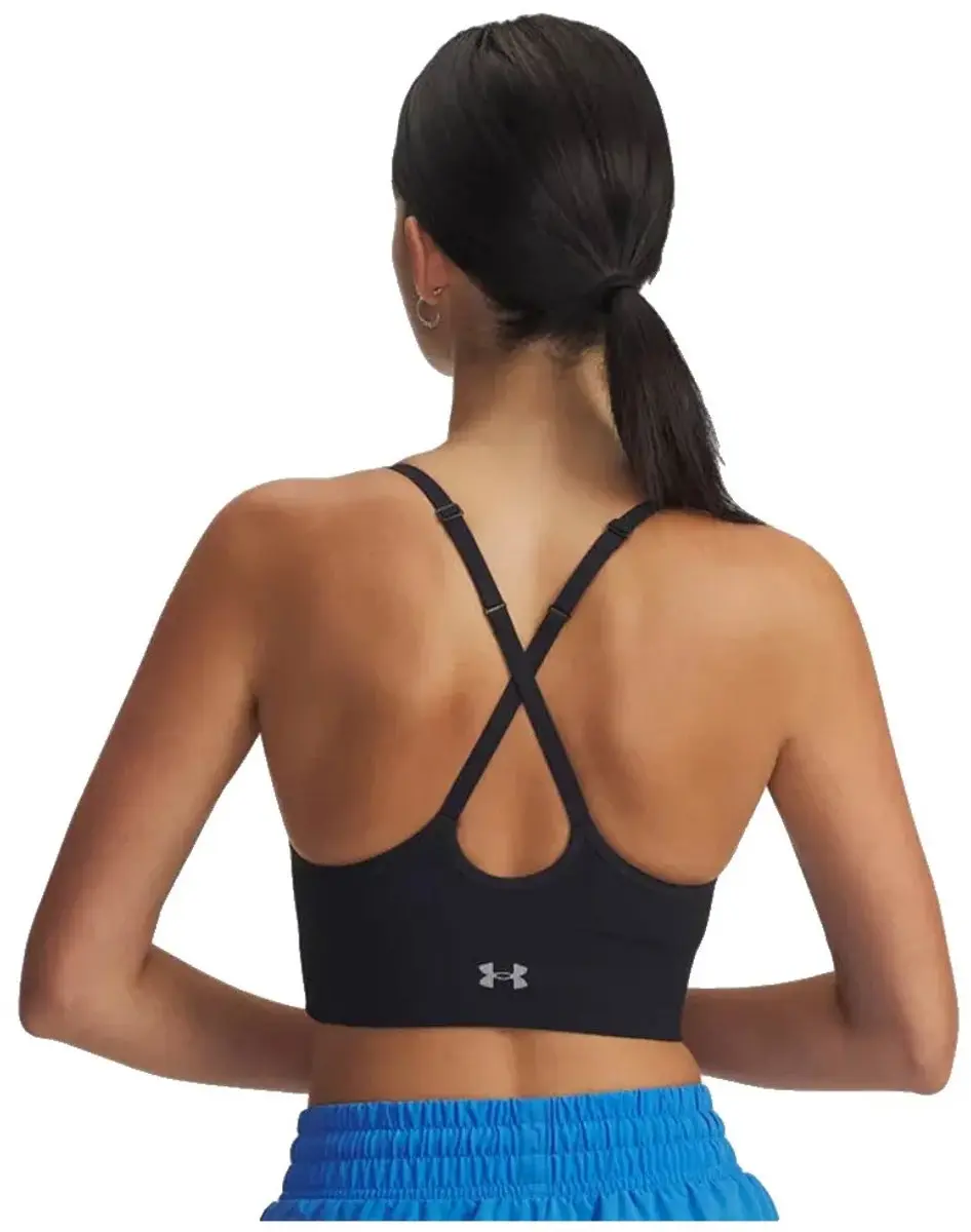 Under Armour Vanish Seamless Low Bra - S - Zwart