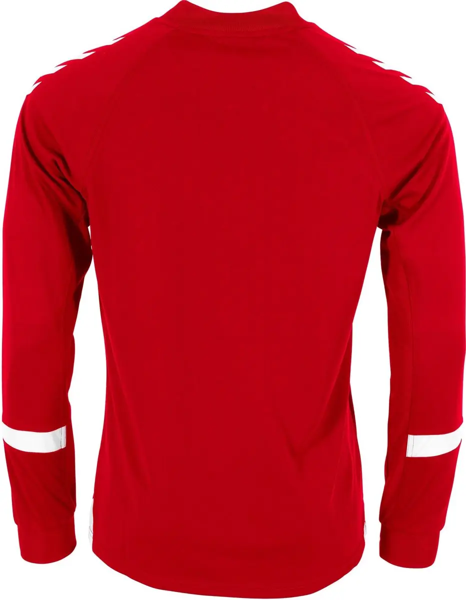 Hummel Fyn Voetbalshirt Lange Mouw Kinderen 152 - Rood/Wit