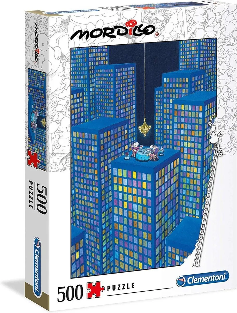 Clementoni Mordillo Dinner Legpuzzel 500 Stuks - Multi