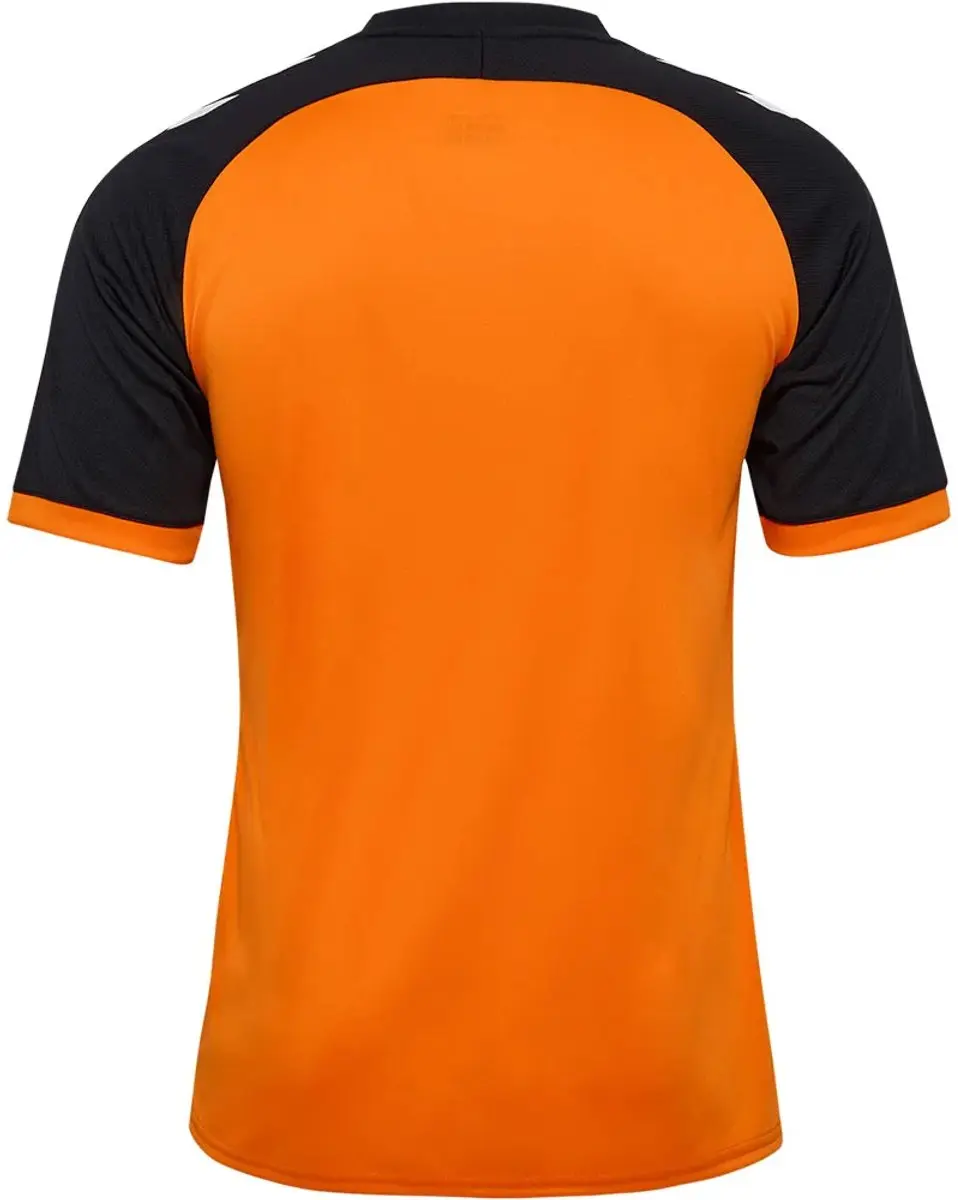 Hummel Hmlmatch League Sportshirt 233153 - L - Orange Tiger/Black