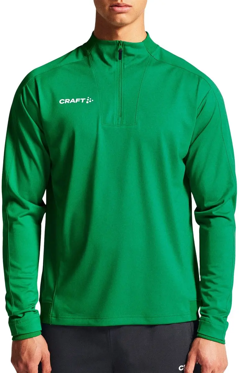 Craft Evolve 2.0 Half Zip Longsleeve - Maat L - Groen