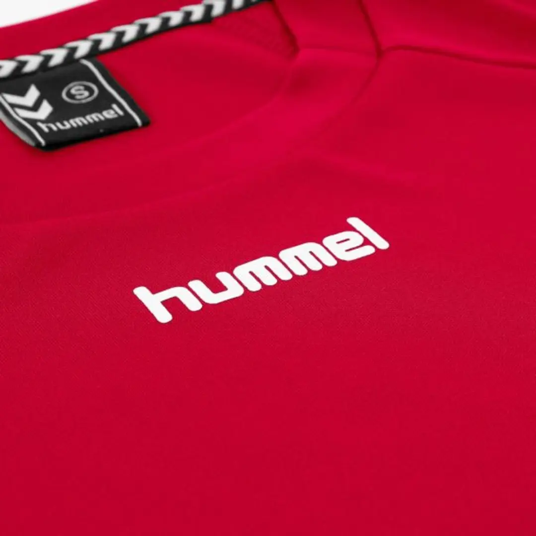 Hummel Authentic Tee Sportshirt Dames - M - Rood