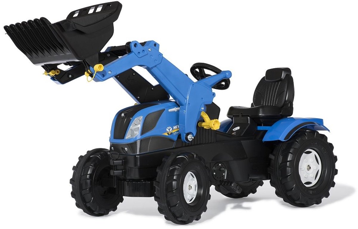 Rolly Toys RollyFarmtrac New Holland Traptractor met Voorlader