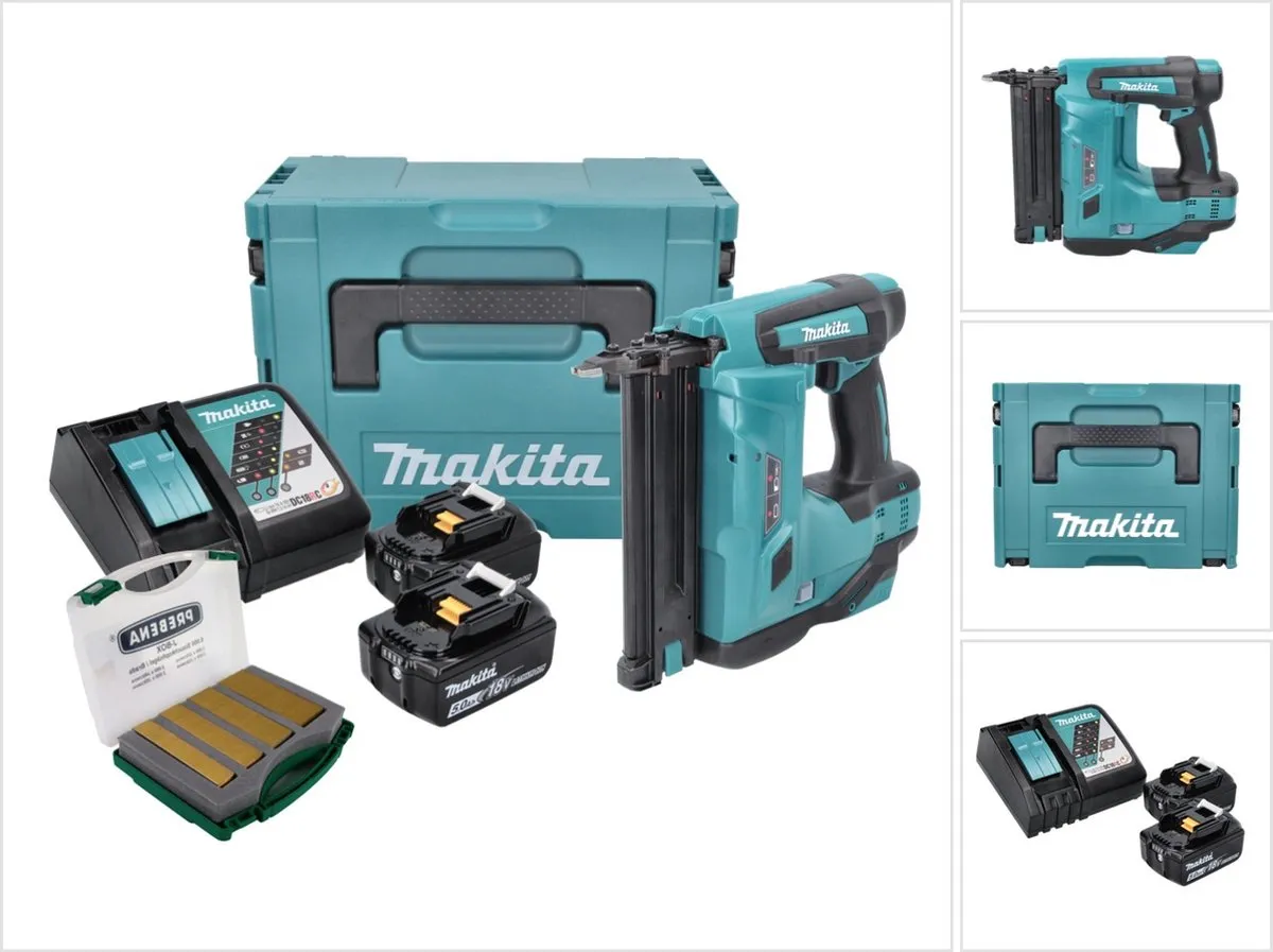 Makita DBN 500 RTJ Accu-Spijkermachine