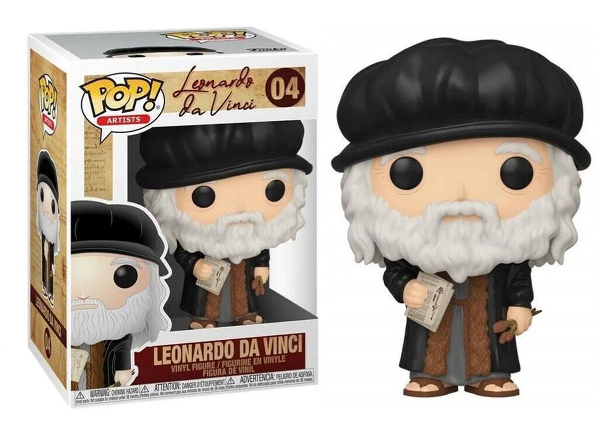 Funko POP! Leonardo DaVinci FUN45251 - Bonte kleuren