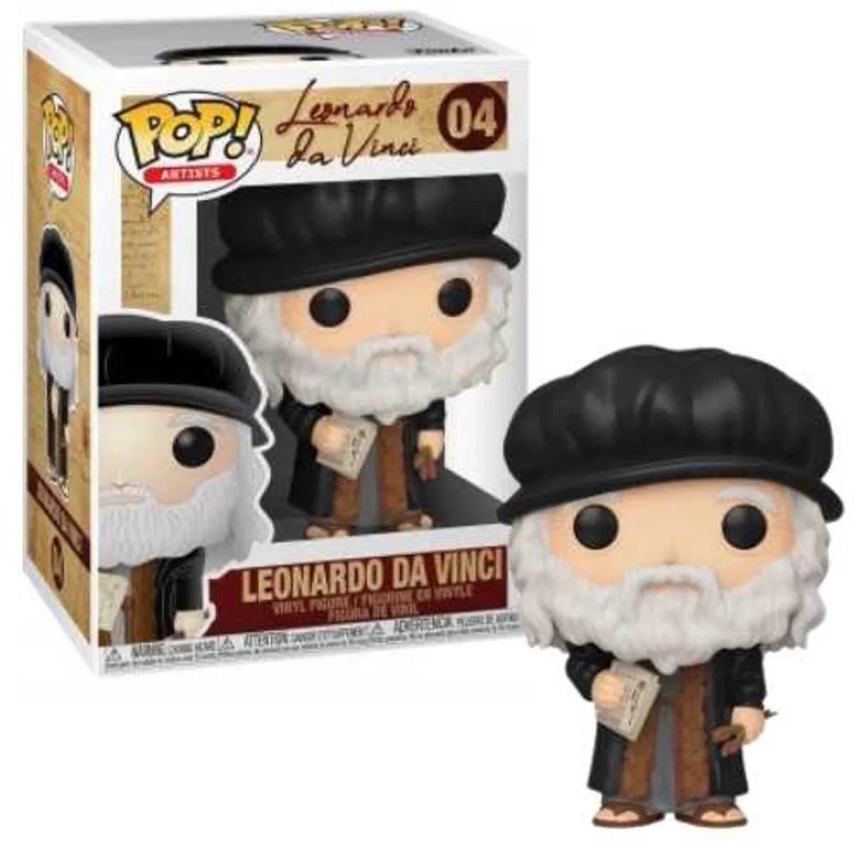 Funko POP! Leonardo DaVinci FUN45251 - Bonte kleuren