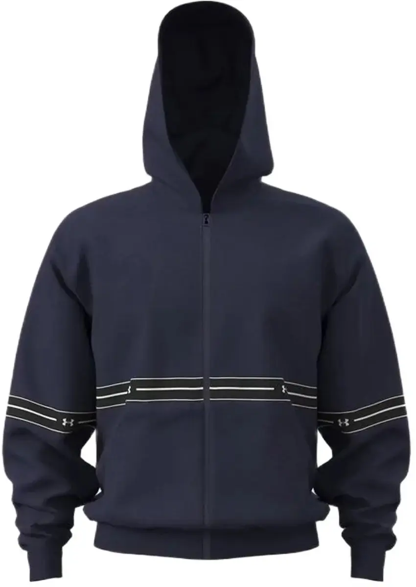 Under Armour Icon Fleece Taped Sweatshirt - Blauw M