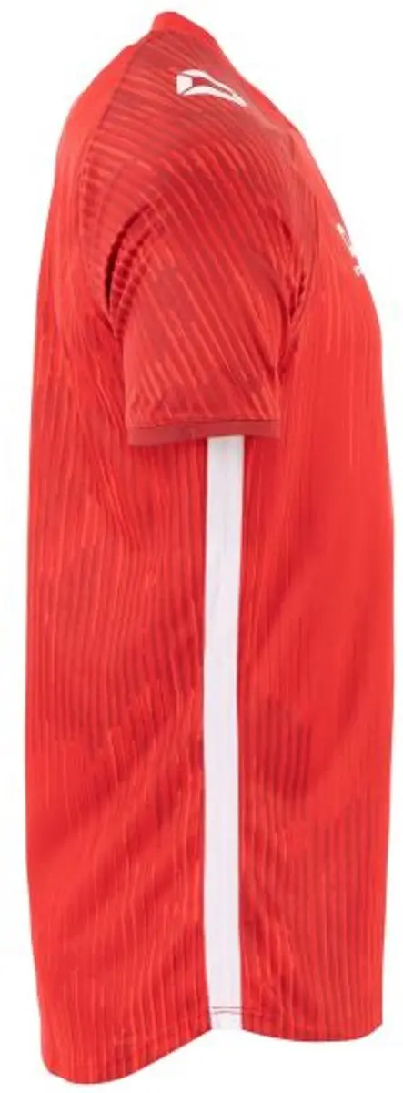 Stanno Hatch Shirt - Rood/Wit Maat S