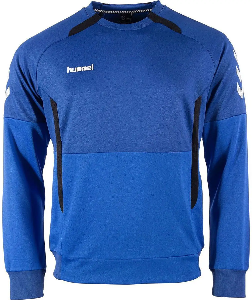 Hummel Authentic Top Round Neck Sporttrui - S - Blauw