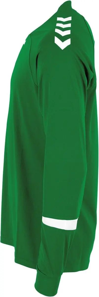 Hummel Fyn Voetbalshirt Heren - Groen/Wit L