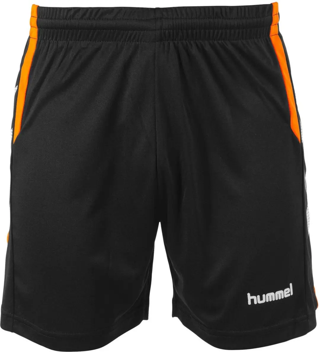 Hummel Aarhus Shorts Sportbroek 152 - Zwart/Oranje
