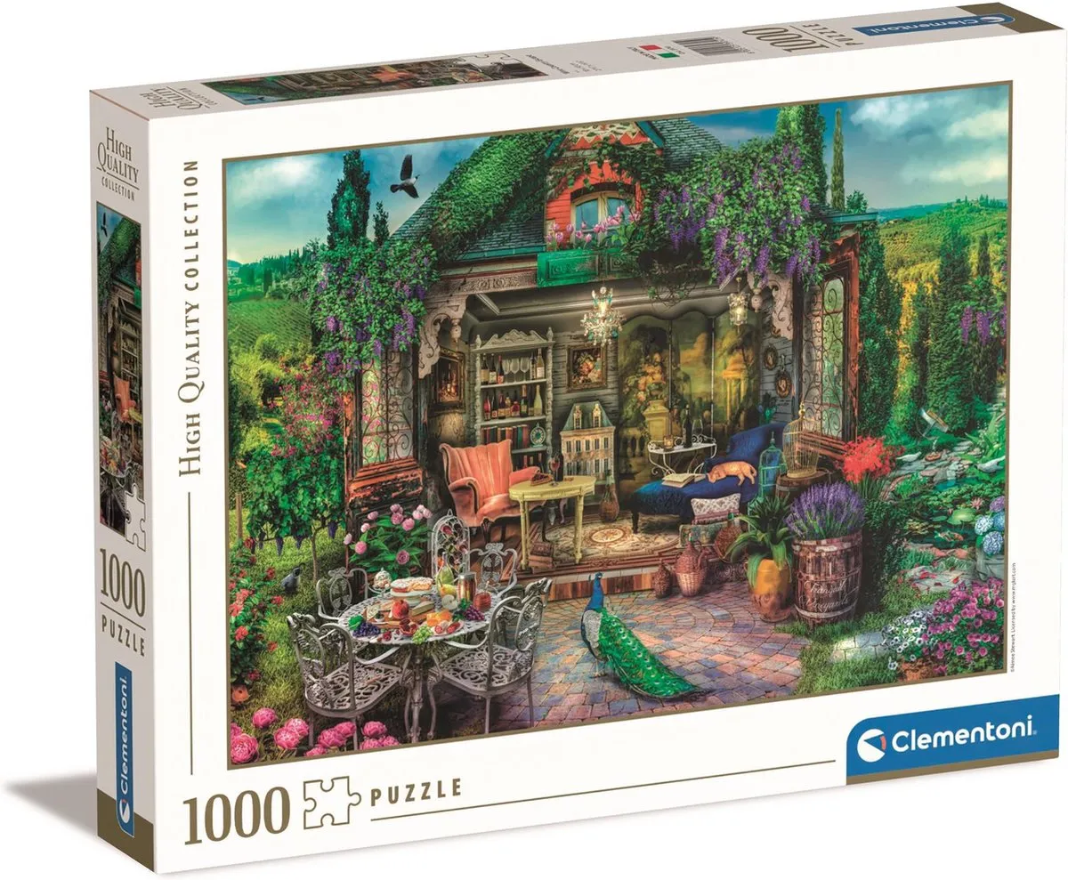 Clementoni Wine Country Escape Puzzel 1000 Stuks