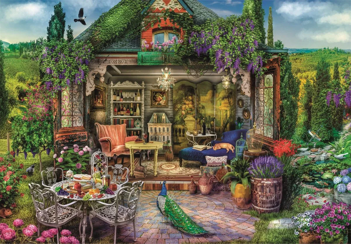 Clementoni Wine Country Escape Puzzel 1000 Stuks