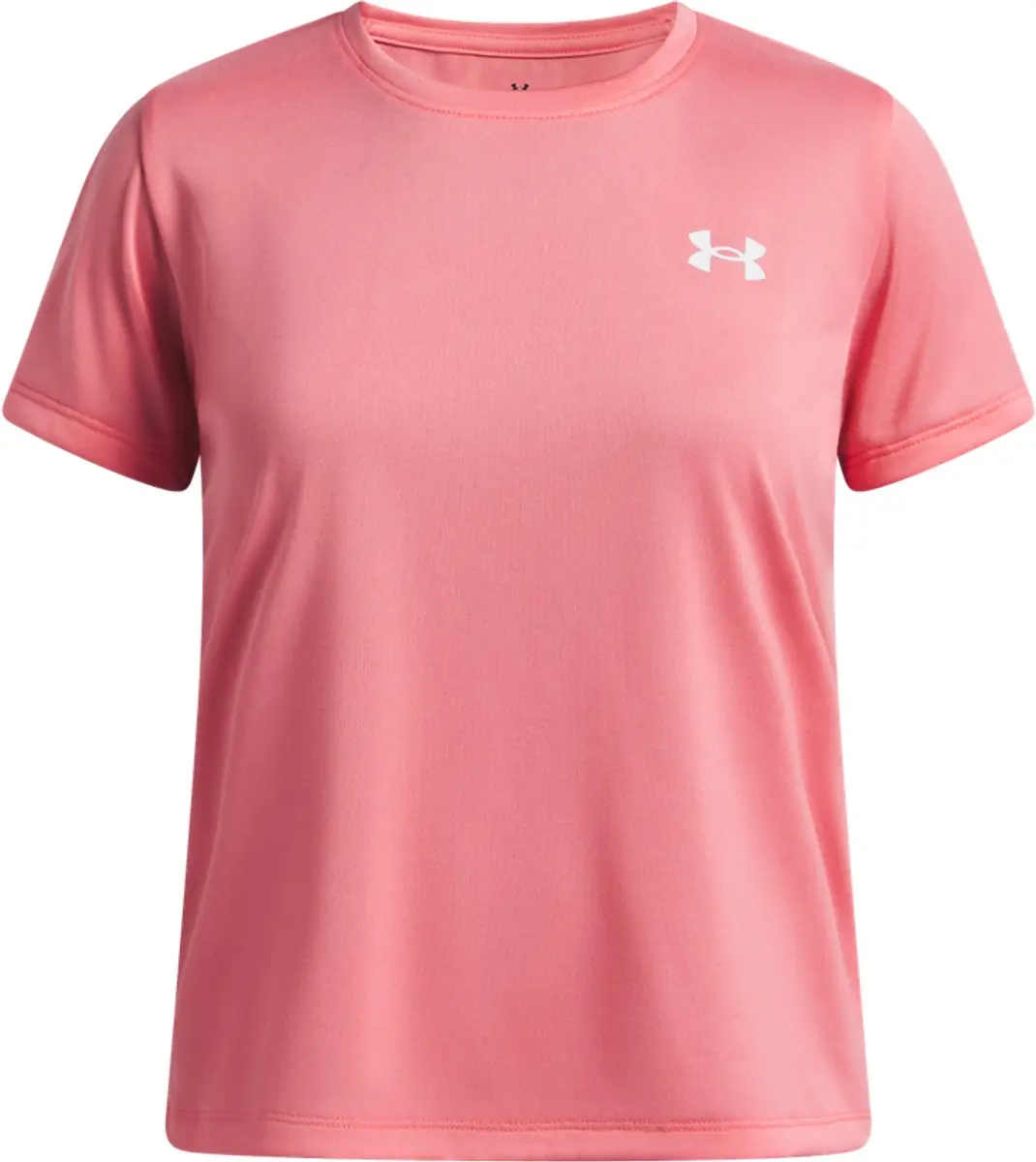 Under Armour UA Tech SSC-PNK Meisjes Sportshirt 128 - Bittersweet Roze/Wit