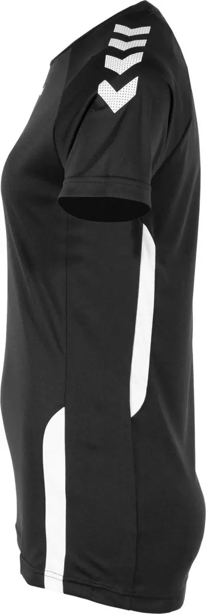 Hummel Authentic Tee Sportshirt Dames - Maat L - Zwart