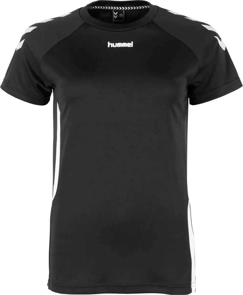 Hummel Authentic Tee Sportshirt Dames - Maat L - Zwart - afbeelding 6 van 6