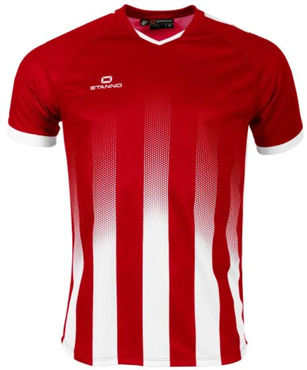 Stanno Vivid Shirt 116 - Rood/Wit - afbeelding 6 van 6