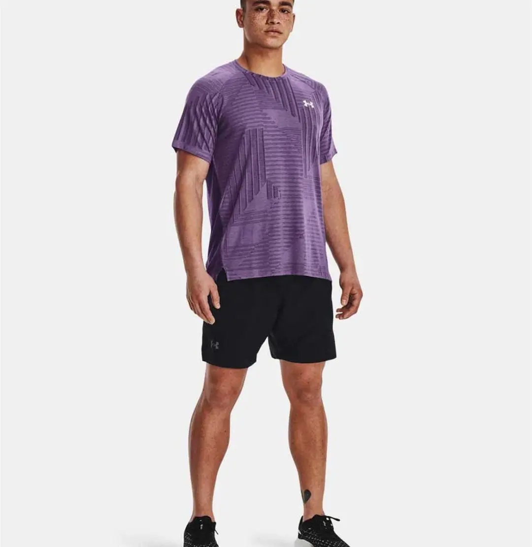 Under Armour Launch Elite 2in1 7" Short Heren - Maat S - Zwart