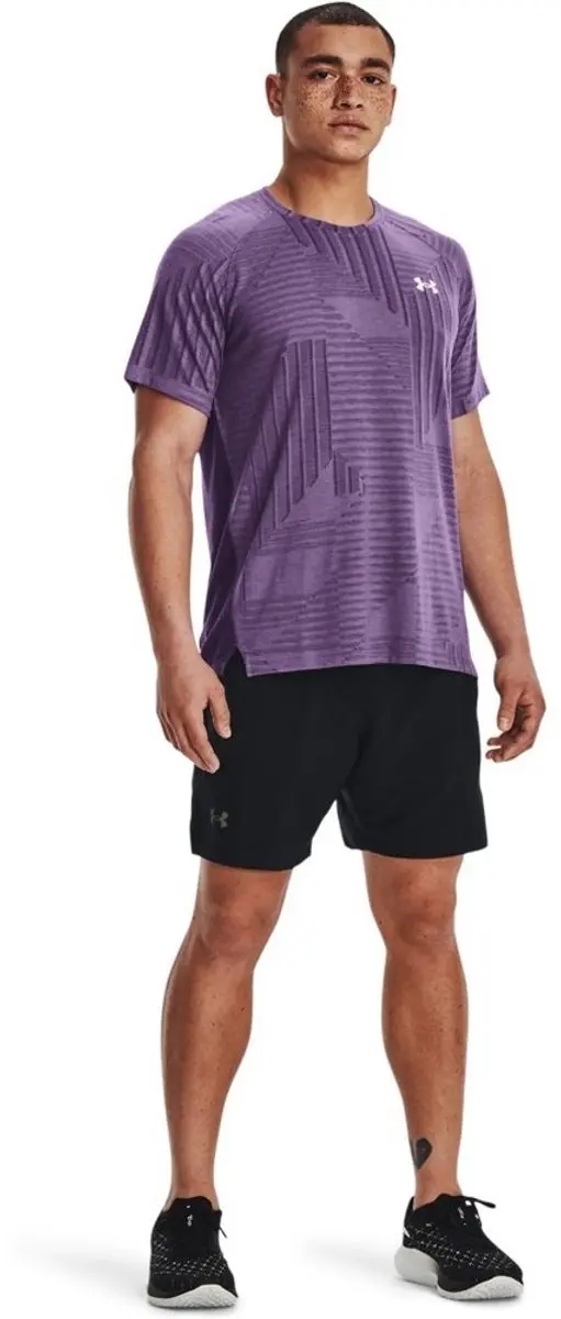 Under Armour Launch Elite 2in1 7" Short Heren - Maat S - Zwart